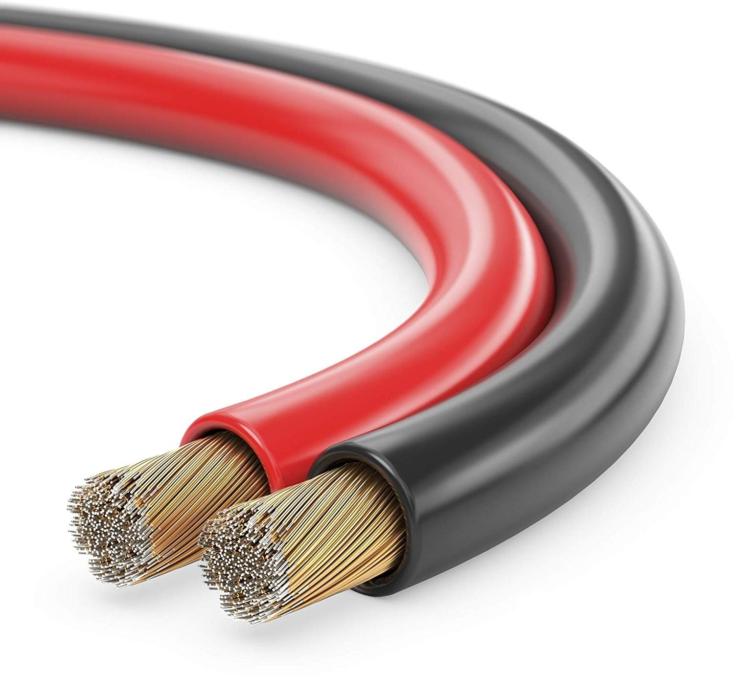 Sonero® 25 m 2 x 0.75 mm² CCA Speaker Cable Red/Black