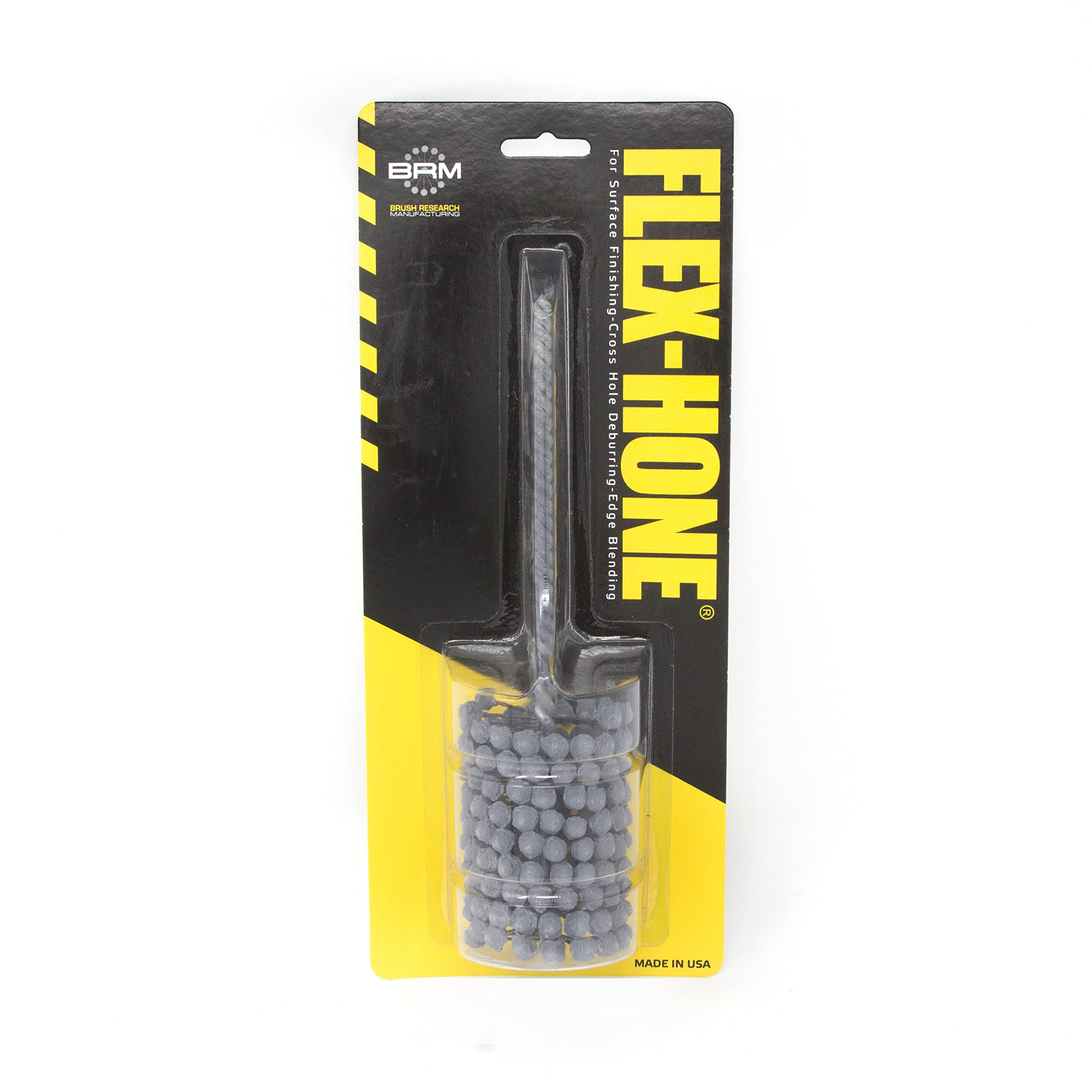 Brush Research BC134400 Flex-Hone®, 1-3/4″ (44.5mm) Diameter, 400 Grit, Silicon Carbide, for Mild Steel, Stainless Steel, Cast Iron and Softer Ferrous Materials