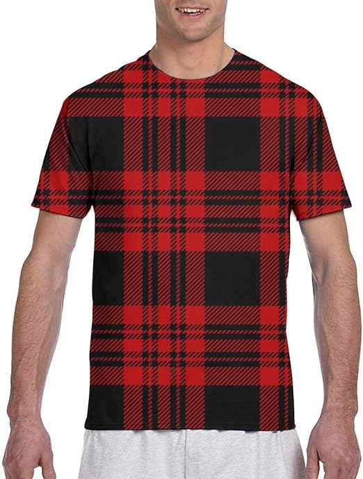Tartan Plaid Pattern Seamless Shirt Men Tees Shirt tees for Men Shirts for Men Tshirts t Shirts 