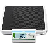 TIPRE Medical Grade Floor Scale Professional Physician Scale 660lb Wrestling Scale for Body Weight Bariatric Scale Heavy Duty Easy to Read Separate Display Screen for Home, Hospital &amp; Physician Use