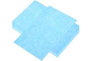 GETAJGHSD 100pcs Waterproof Oil-resistant Foot Bath Mat Disposable Non-woven Massage Table Sheet Blue 40x70cm
