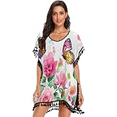 DOMIKING Bathing Suit Cover Ups for Women Beach Swimsuit Cover Up Beachwear S