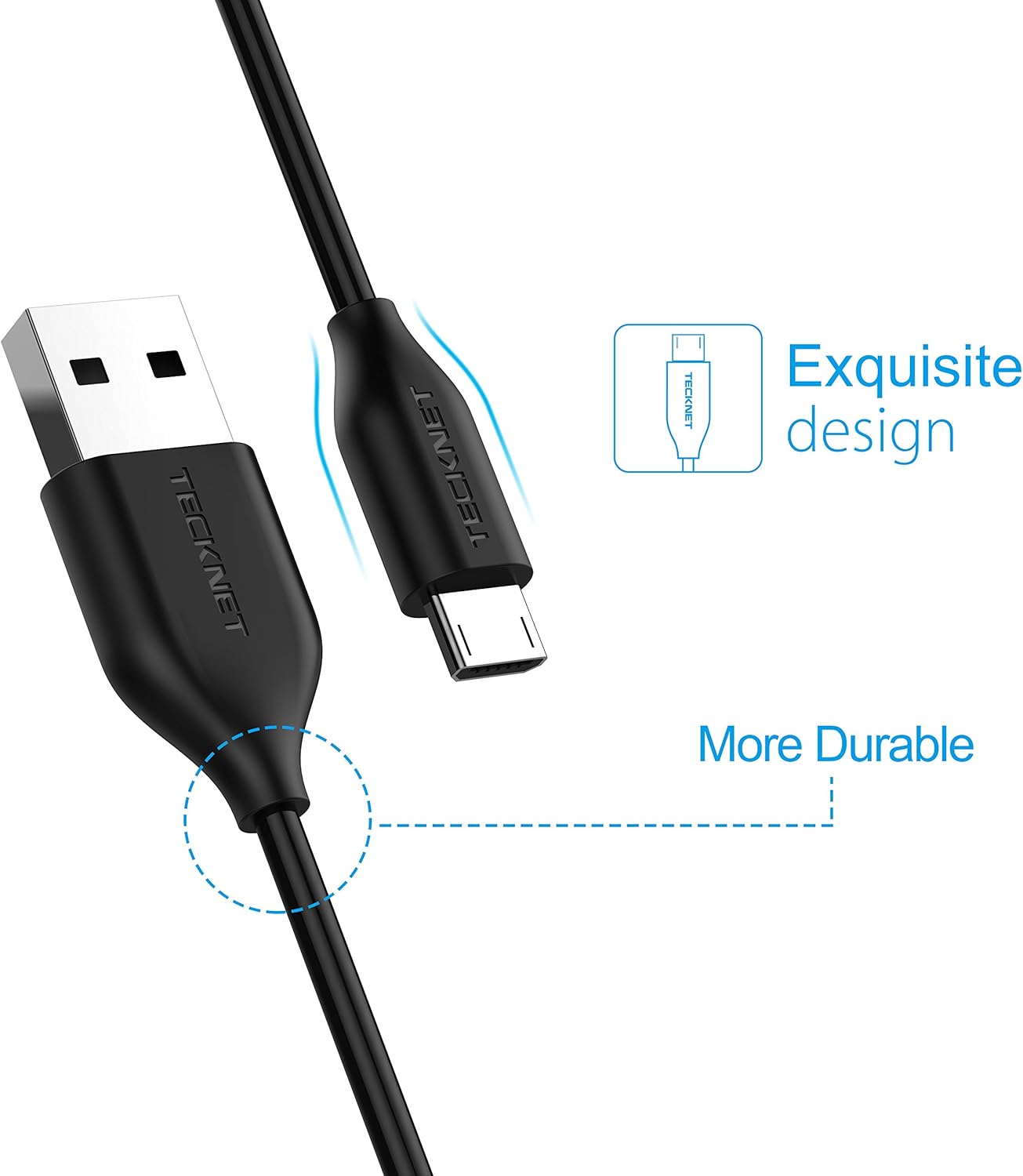 TECKNET USB C Fast Charging Cable - Image 5