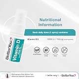 BetterYou Vitamin D3 4000 IU Oral Spray 3-Month Supply Peppermint UK Made view 3