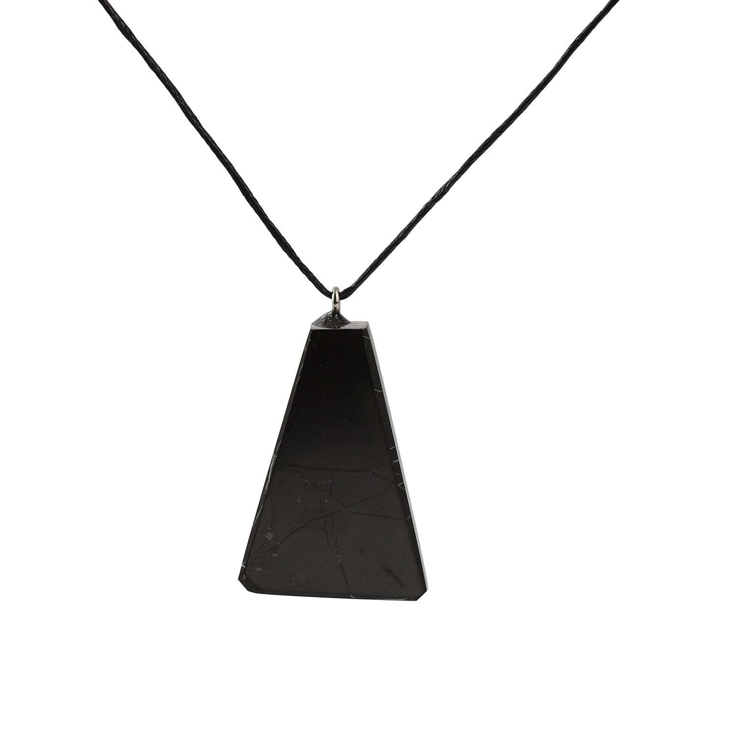 Shungite Pendant Necklace Guaranteed Authentic Russian Natural Healing Stone from Karelia