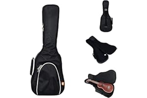 HOLA! MUSIC Hola! Heavy Duty SOPRANO (up to 21.5 Inch) Ukulele Gig Bag with 15mm Padding