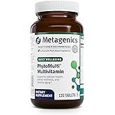 Metagenics PhytoMulti Without Iron - Daily Multivitamin for Men & Women* - with 20+ Vitamins, Minerals & Phytonutrients for Antioxidant & Immune Support* - Non‑GMO, Gluten‑Free - 120 Tablets