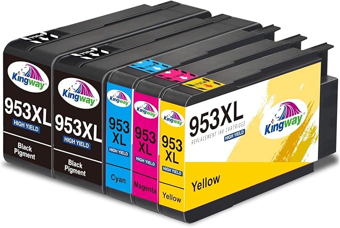 Hp 65 Black Ink Cartridge 952XL Ink Cartridges Combo Pack Replacement For HP 952 XL Compatible For OfficeJet Pro 8710 8720 7740 8210 8715 7720 8702 8725 8740 8730 8700 8200 4 Pack Printer Ink - Foto 8