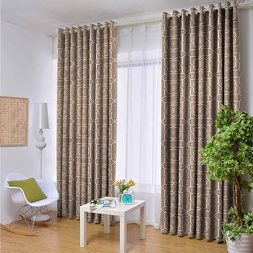 KAKKSW Grommet Curtains,Arabic,Curtains for Living Room