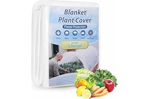 ENRICHOVO Plant Covers Freeze Protection,10 ft x 20 ft 1.1oz/yd² Thicker Floating Row Blanket Cover Fabric Plant Cloth for Winter Frost Snow and Garden Protection