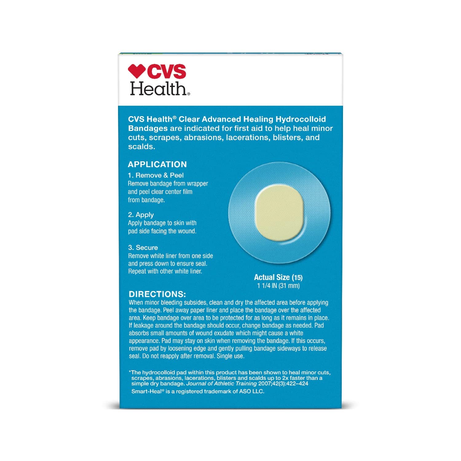 Mua CVS Health Clear Advanced Healing Hydrocolloid Spot Bandages, 15 CT ...