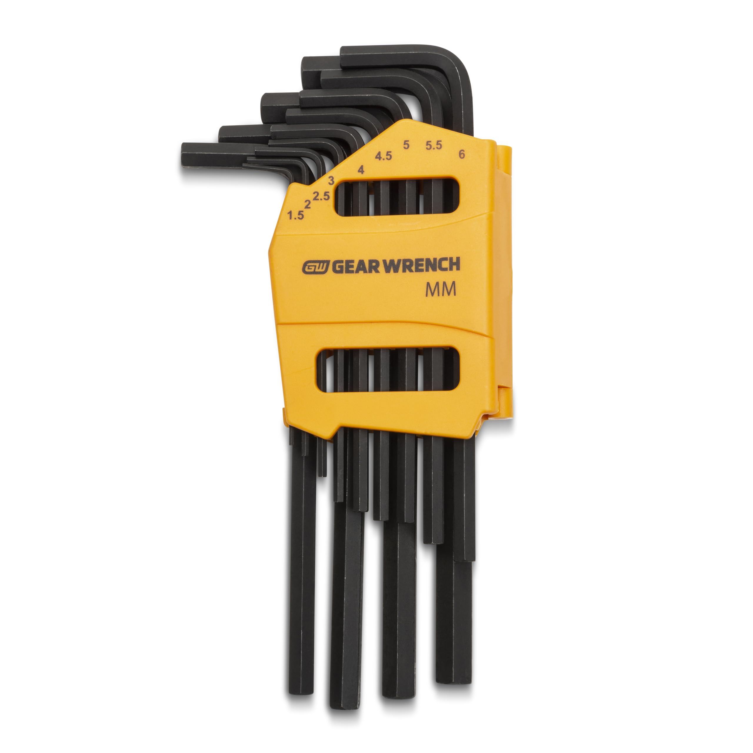GearWrench 83503 Long Arm Metric Hex Key Set, 13 Piece