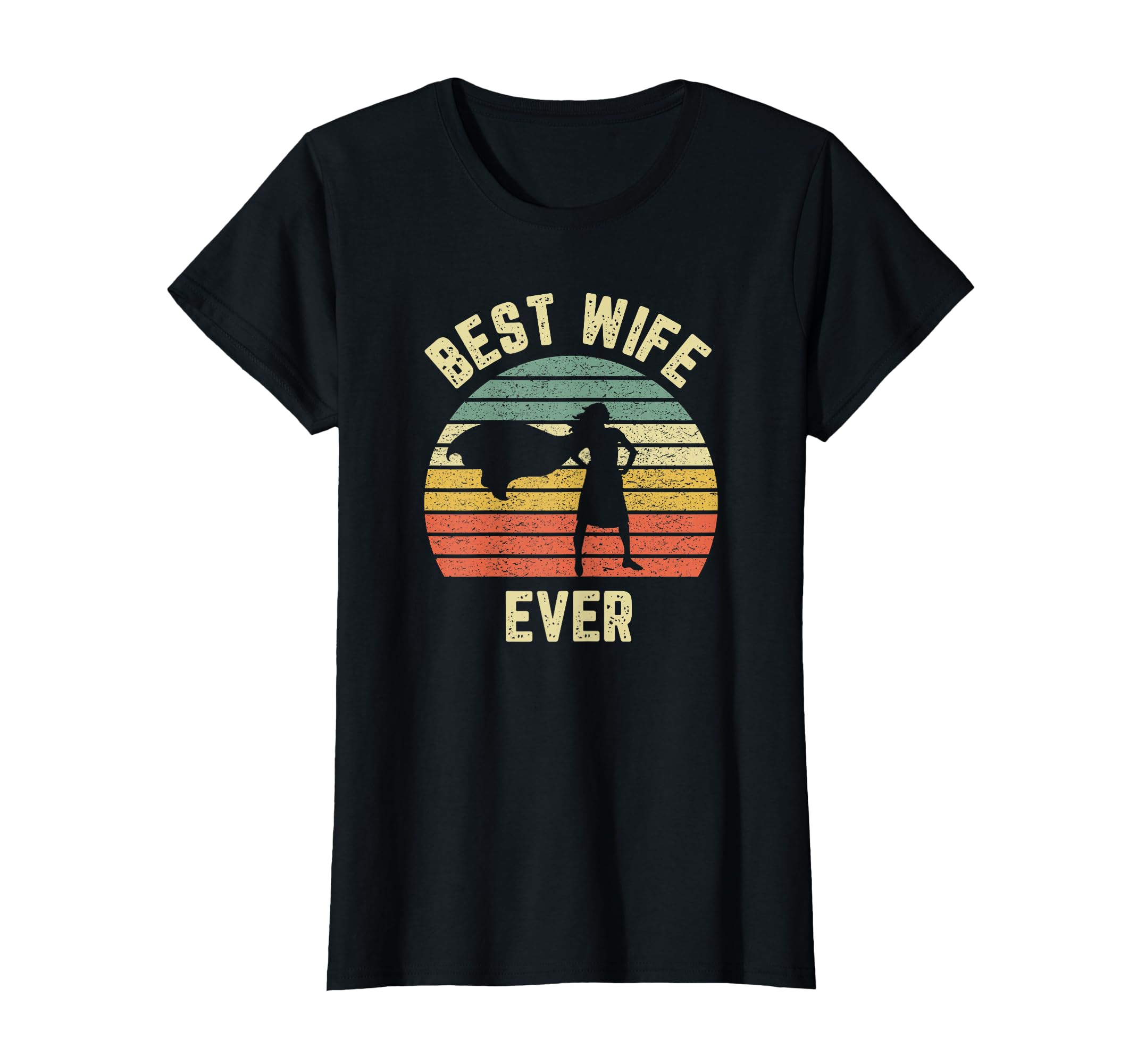 Photo 1 of ****SEE NOTES *-****Vintage Best Wife Ever Holiday Gift Superhero Fun Graphic T-Shirt
