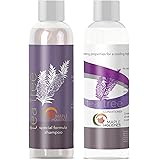 Tea Tree Oil Shampoo and Hair Conditioner Set - Natural Anti Dandruff Treatment for Dry and Damaged Hair - Best Gift Bundle for Men and Women - Sulfate Free & Safe for Color Treated Hair - USA Made