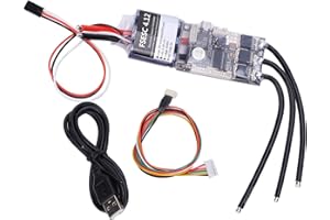 Hyuduo Flipsky ESC V4.12 50A Electronic Speed Controller, High Current VESC Compatible ESC for DIY Skateboards Scooters Robot