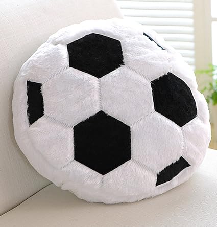 Skyseen Stuffed Plush Soft Toy Soccer Ball Throw Pillow Cushion
