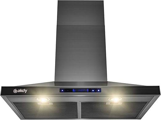 Amazon Com Akdy Wall Mount Range Hood 30 In Stainless Steel
