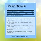 iperk Magnesium Glycinate 300 mg Per Capsule 120 Vegan Caps Non GMO view 3