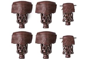 GSE Set of 6 Heavy Duty PU Leather Billiard Pool Table Pockets, Billiard Pool Table Accessories (Several Colors & Styles Avai