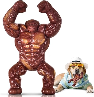 LUKITO Indestructible Dog Toy Nylon Chew Toy for Aggressive Chewers