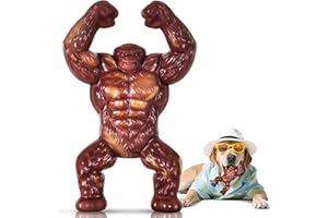 PETSTA Indestructible Dog Toys for Aggressive Chewers, Extreme Tough Toys for Large Dogs, Real Beef Flavored, Dog Bone for Medium/Large Dogs Breed, Gifts for Dogs