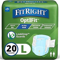 FitRight Ultra Adult Diapers, Disposable