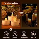Cimetech 12 LED Tea Lights with Timer and Remote Control Battery Operated view 6