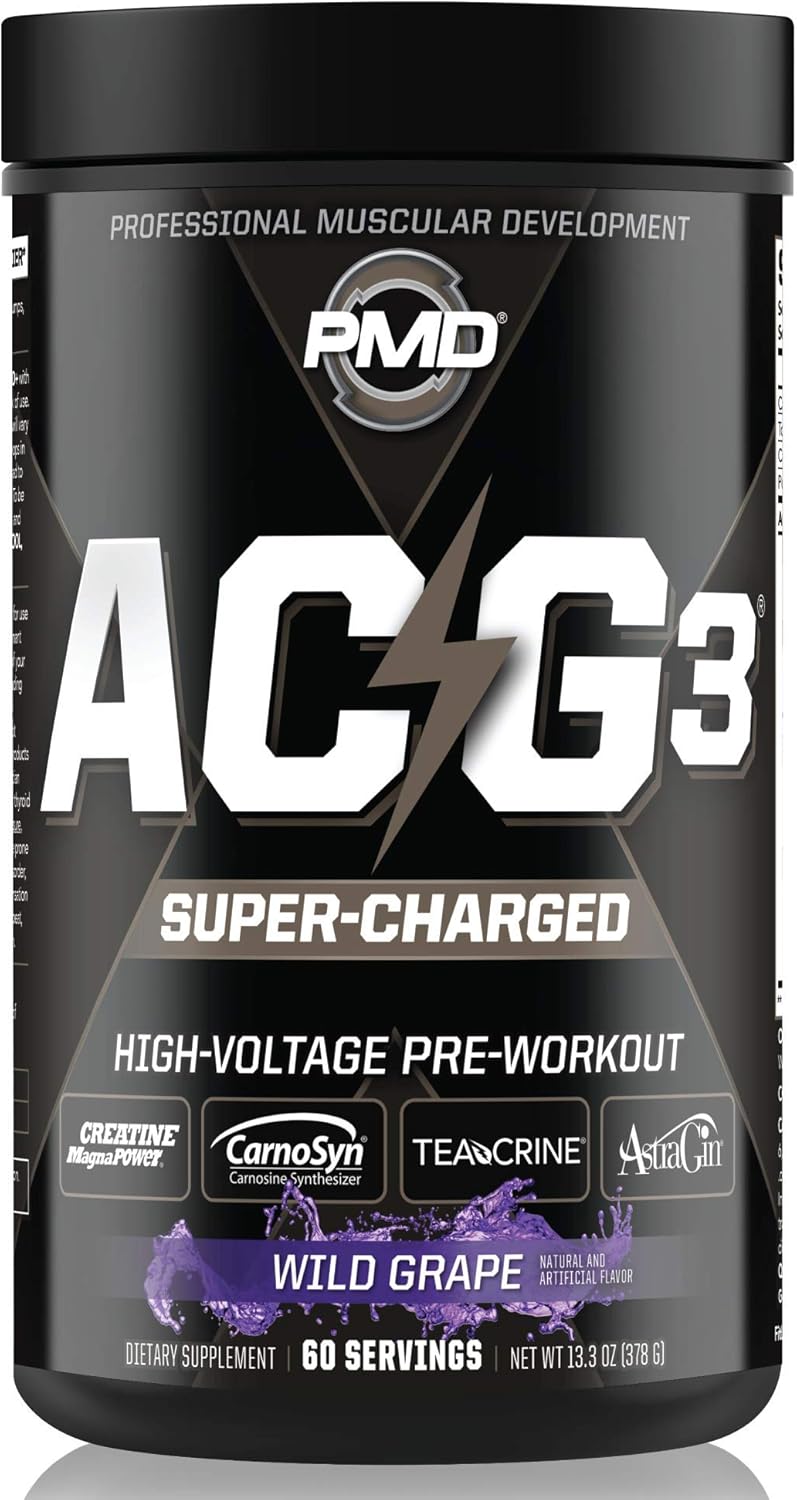 PMD Sports ACG3 Supercharged Pre Workout PMD Sports ACG3 Supercharged Pre Workout