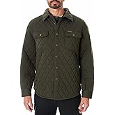 Smith's Workwear Snap Closure Diamond Quilted Knit Shirt-Jac