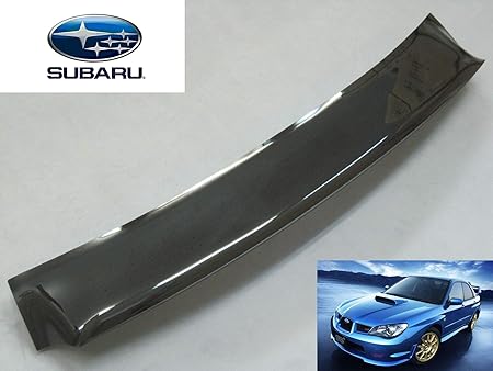 Amazon スバル インプレッサ Sti Ta Gd9 Gda La Gd2 Gd3 Gh Gdb Wrx タイプra R リア ルーフ バイザー バック ウインドウ ガラス スポイラー 後期 外装 エアロパーツ 車 バイク