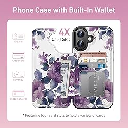 Goodon for iPhone 16 Plus Case Wallet - Flip Folio