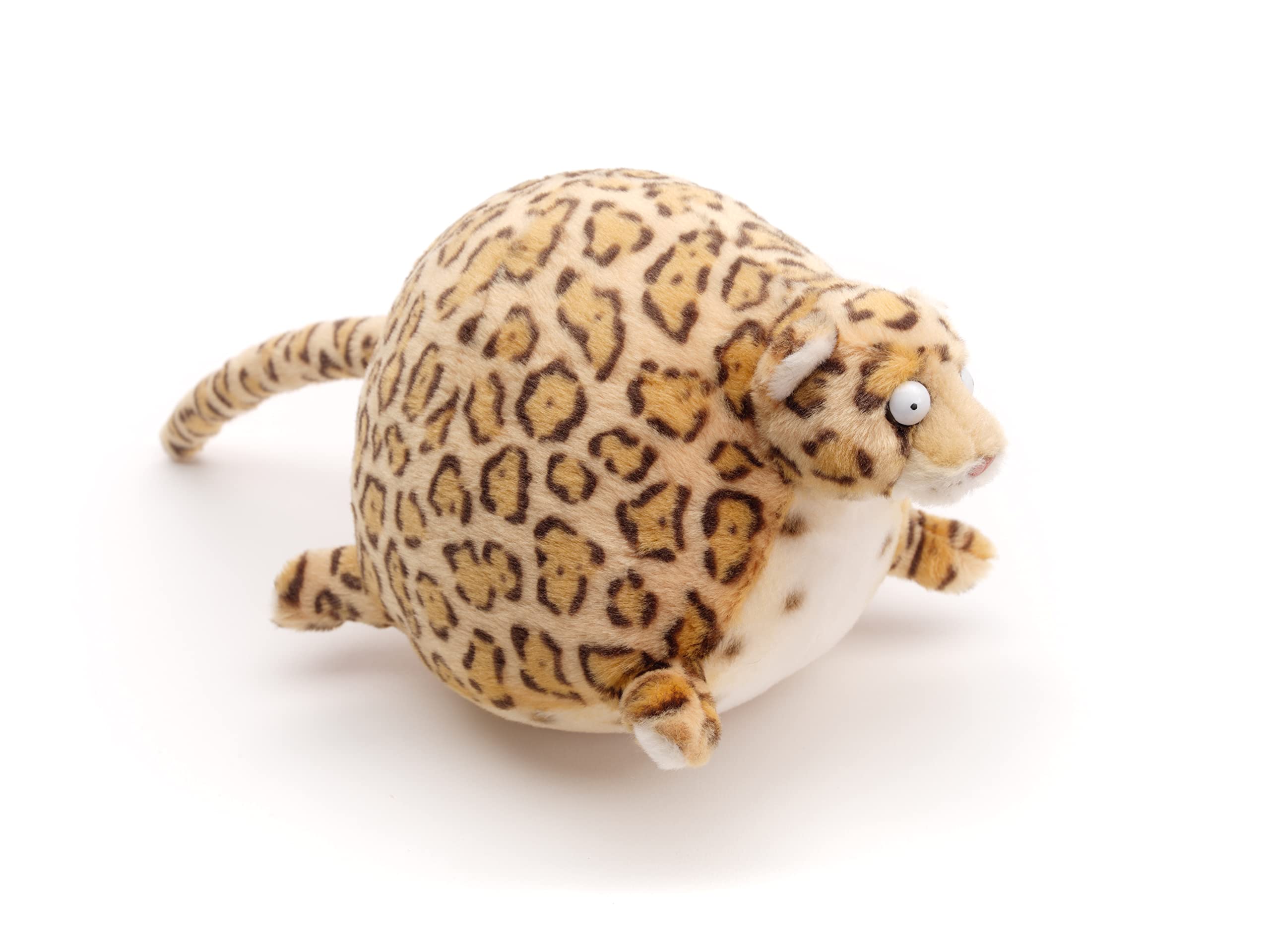 Uni-Toys Rollin' Wild - Leopard, Small - 19 cm (Length) - Plush Toy - Cuddly Toy