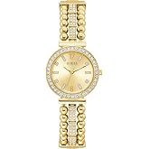 GUESS Silver-Tone Analog Watch