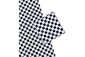 Titiweet Checkered Flag Wrapping Paper - Race Car Wrapping Paper for Boys Girls, 4 Large Sheets Cars Wrapping Paper for Birthday Christmas Holiday, 39.4 x 27.6 Inches Per Sheet (Race Car)
