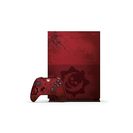 Microsoft Xbox One S 2TB Console - Gears of War 4 Limited Edition Bundle (UK Stock)
