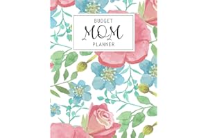 Budget Mom Planner: Monthly Weekly Daily Family Budget Planner Workbook with Bill Payment Tracker Debt and Savings Log Organi