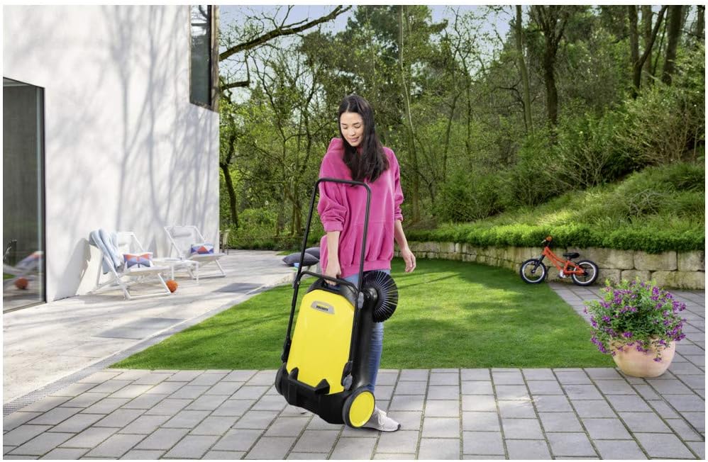 Kärcher 1.766-320.0, Kächer S 4 Mechanical sweeper, Black, Yellow, 20 liters - Image 4