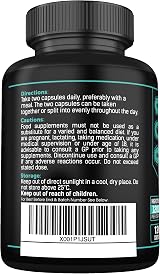 SS Sport Magnesium Glycinate 1500mg with Vitamin B6 120 Caps High Strength view 9