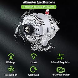 SCITOO Alternator 8519 AFD0165 Fit for Ford for