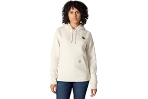 Carhartt Womens Relaxed Fit Midweight Logo Sleeve Graphic Sweatshirt