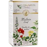Celebration Herbals Organic Mullein Leaf Tea Bags 24 Count