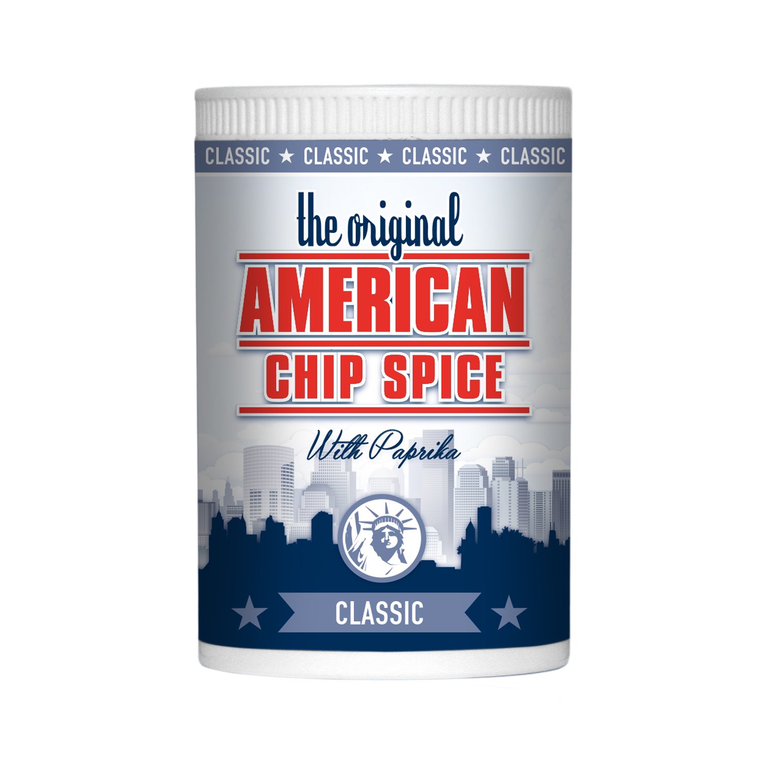 Original American Chip Spice Red Salt shaker with Paprika by American