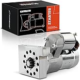 A-Premium Starter Motor Compatible with Chevrolet SBC BBC GMC 262 305 307 327 350 454 with 153 or 168 Tooth Ring Gear, 12V 1.