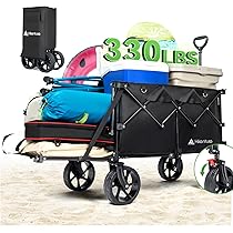 A Fantastic Go-Cart　AFGCコンピ SunnyFeel Collapsible Wagon, Ultra-Compact & Lightweight