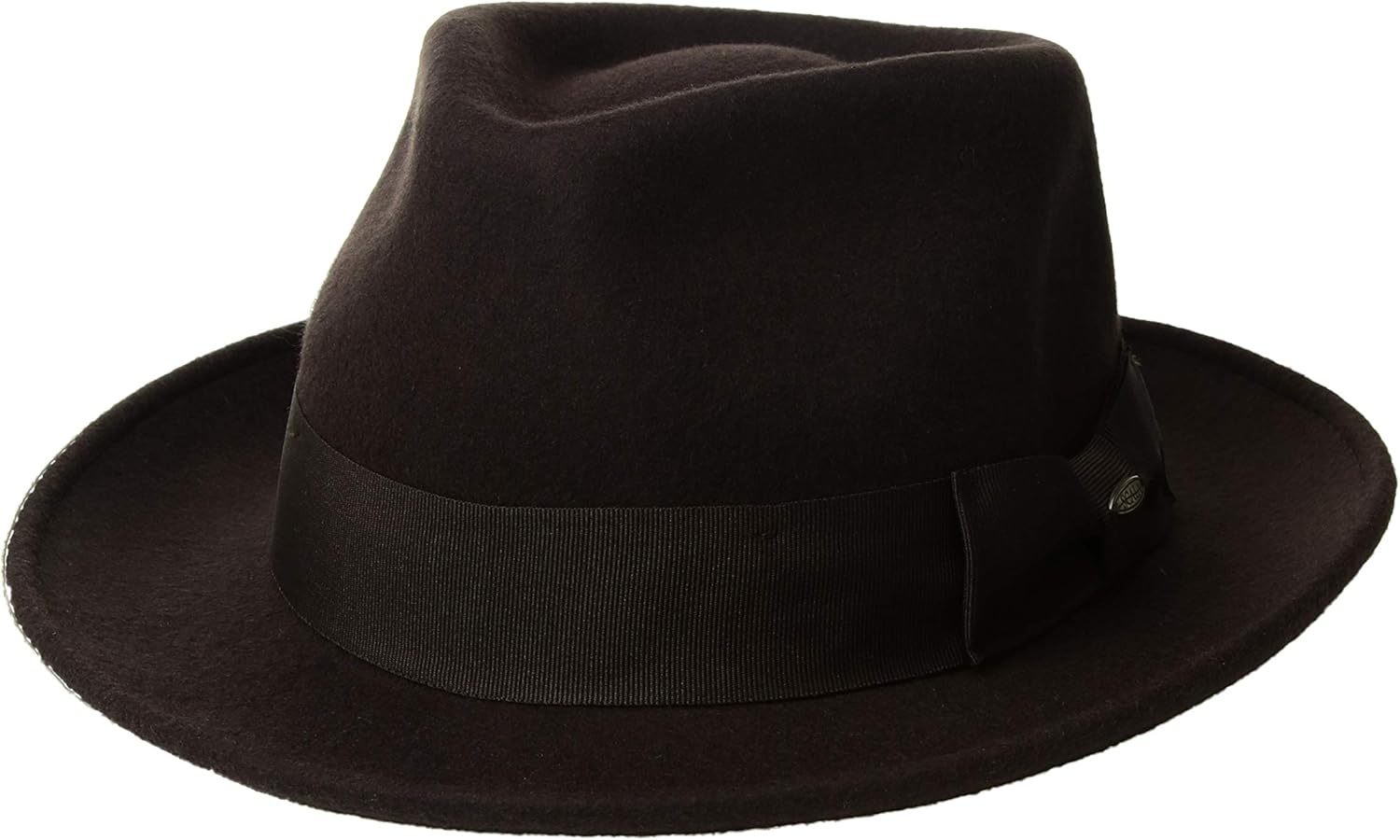 Scala Classico Men's Crushable Wool Felt Fedora at  Men’s Clothing store