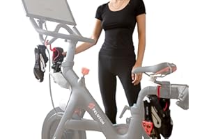 SELINA® Shoe Hanger Compatible with Peloton Bike & Bike+ – Shoe Holder Accessory for Indoor Cycling Equipment - Clip-On Shoe 