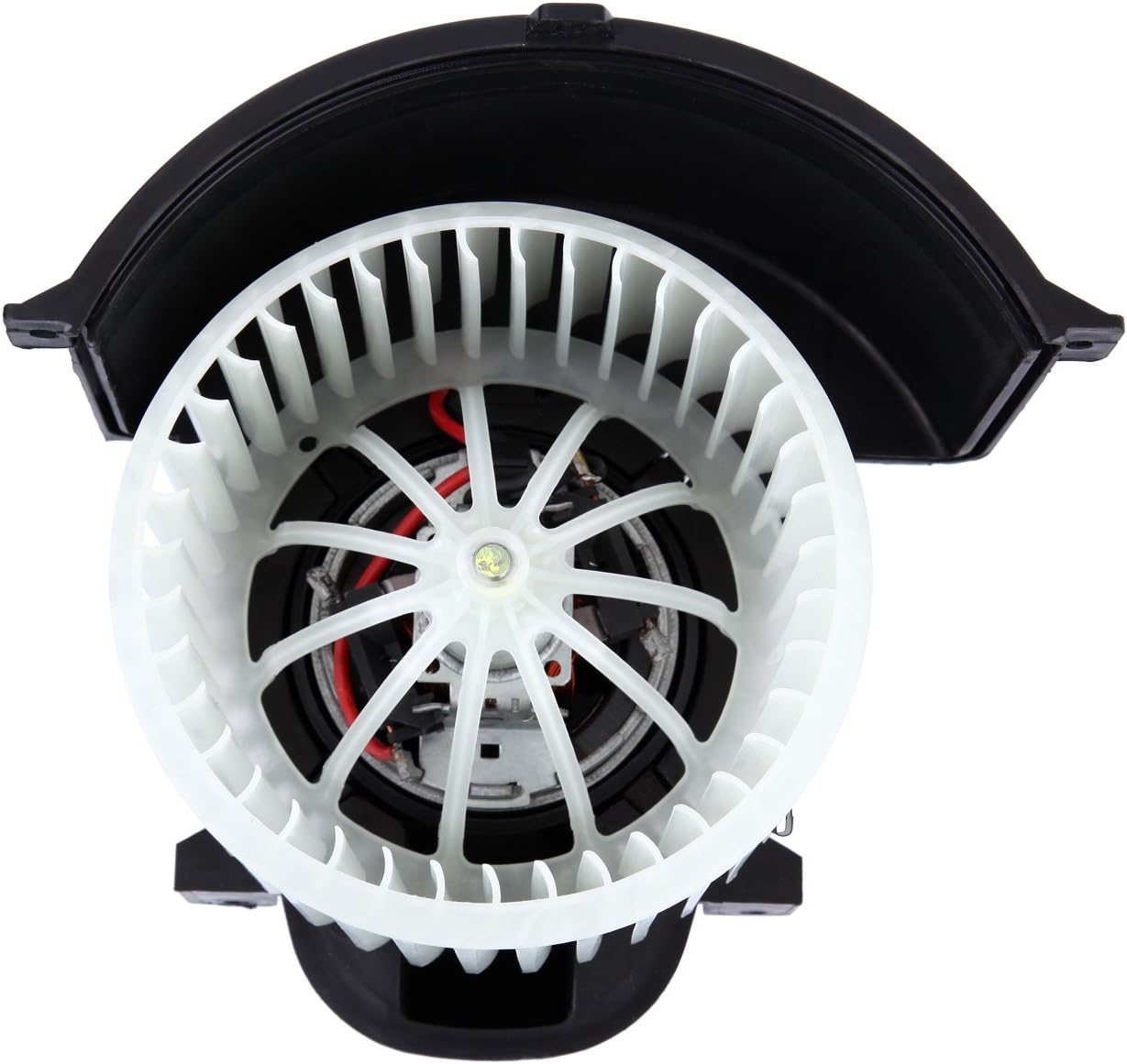 Honhill Front Heater Blower Motor for Porsche Cayenne Audi Q7 Volkswagen Touareg with Cage