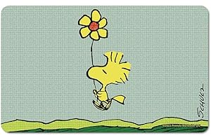 Logoshirt® Peanuts I Woodstock I Flower I Breakfast Board I Chopping Board I 23x14cm I Dishwasher Safe & Heat Resistant I Lic