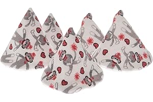 Pee-Pee Teepee Sock Monkey White - Cello Bag