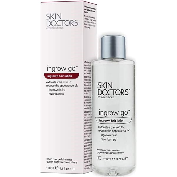 Skin Doctors Ingrow Go Lotion Ingrown Hair Treatment Razor Bumps